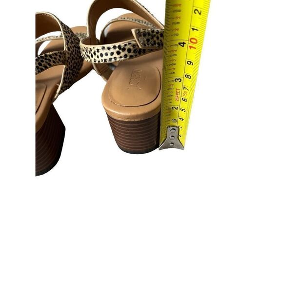 J.Crew Calf Hair Low Block-Heel Scandals Black Tan Leopard 5.5 - Picture 7 of 12